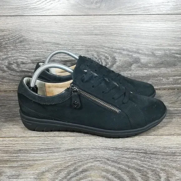 Hartjes | Shoes | Hartjes Xs Casual 2 Black Nubuck Leather 